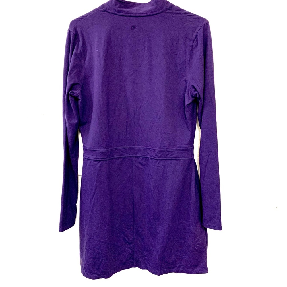 Athleta Suede Lady Dress in Nightshade Purple. LP. - Picture 3 of 8